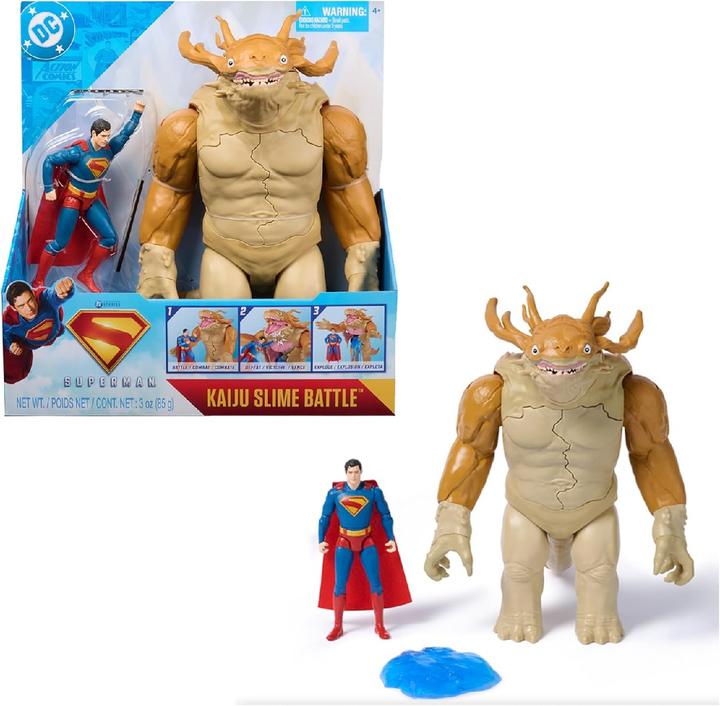 Actual product image Superman Movie Kaiju Slime Explosion Battle