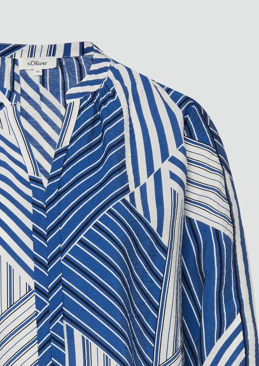 Immagine prodotto s.Oliver Bluse Viskosebluse mit Raffung und All-over-Print (46)