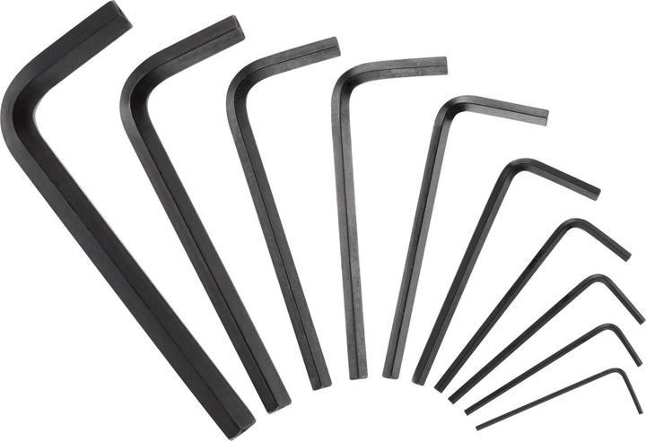 Actual product image Stanley Allen key set, 10 pieces (1x 1.5/2/2.5/3/4/5/5.5/6/8/10mm pin spanner each) 0