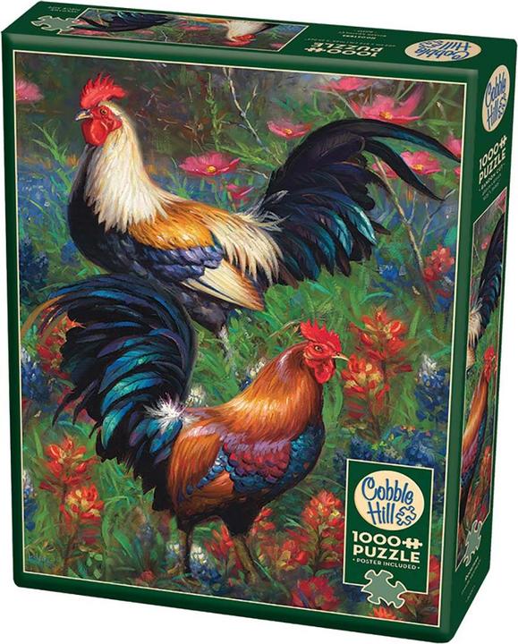Produktbild Cobble Hill Puzzle 1000 Hähne (1000 Teile)
