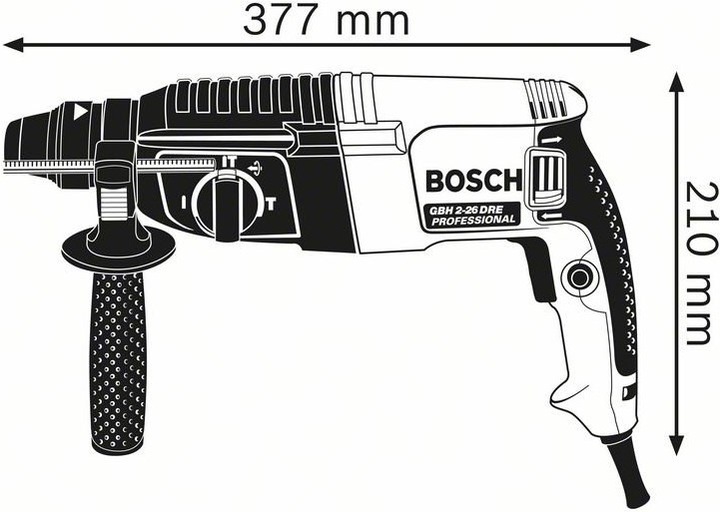 Productafbeelding Bosch Professional GBH 2-26 SDS+ (Elektrische stroom)