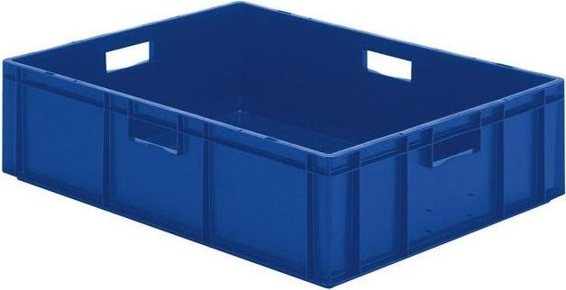 Actual product image kaiserkraft Euro format stacking containers, walls and bottom closed