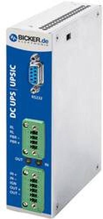 Immagine prodotto Bicker Elektronik Sistema UPS industriale (guida DIN) DC con SuperCaps esenti da manutenzione (60 VA)
