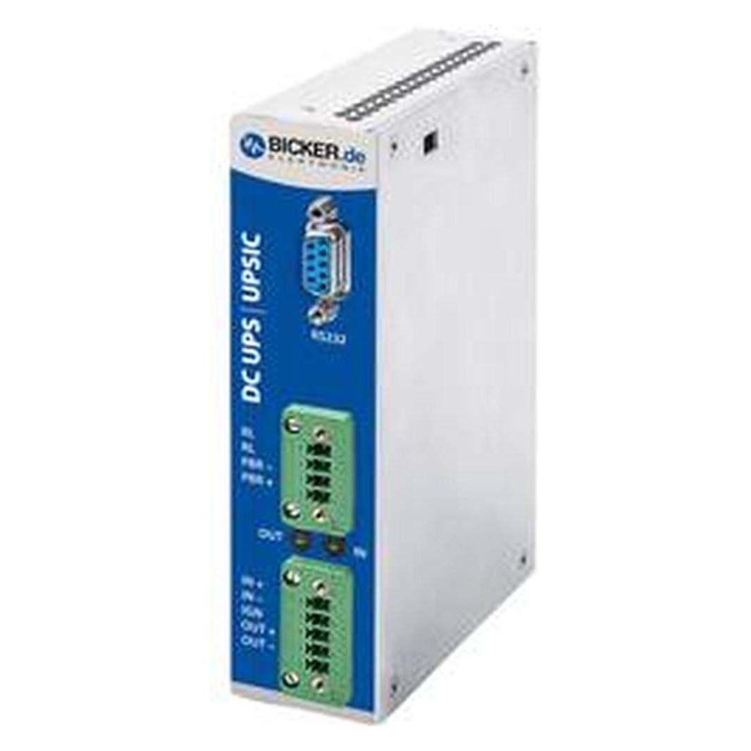 Bicker Elektronik Industrielle USV Anlage (DIN Rail) DC mit wartungsfreien SuperCaps (60 VA), USV