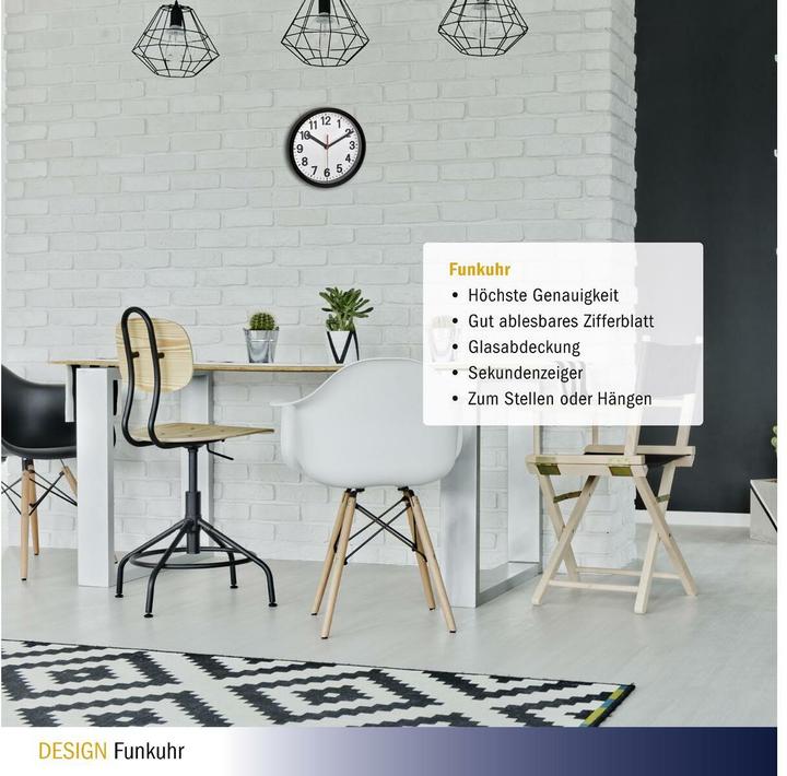 Immagine prodotto TFA Orologio da parete radiocomandato (17.70 cm)