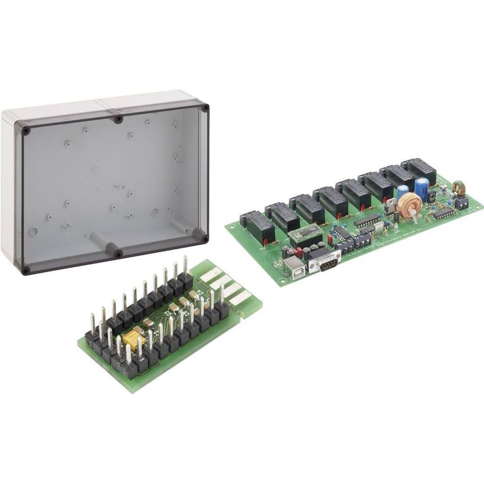 Components 616726 Relaiskarte Bausatz 12 V/DC, Entwicklungsboard + Kit