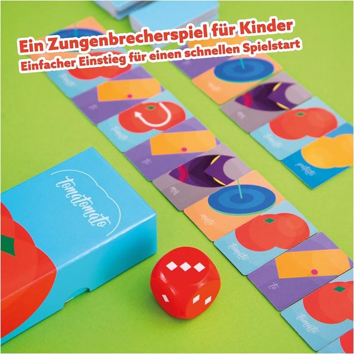 Actual product image Oink Games Tomato, d (English, French, German, Italian, 3 - 6 Players)