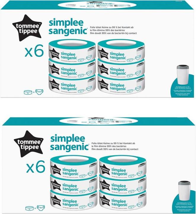 Produktbild Sangenic Nachfüllkassetten Simplee