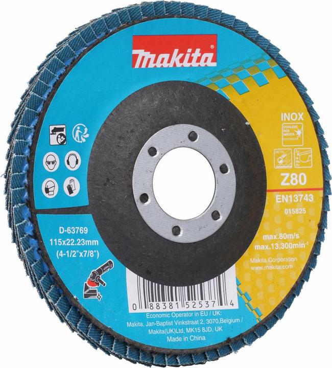 Produktbild Makita Fächerschleifsch. 115mm Z80 (80)