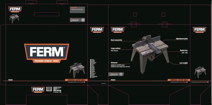 Actual product image Ferm Ober­frä­se­tisch