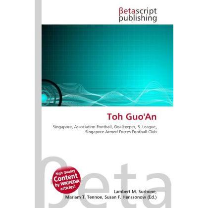Toh Guo'An, Ratgeber
