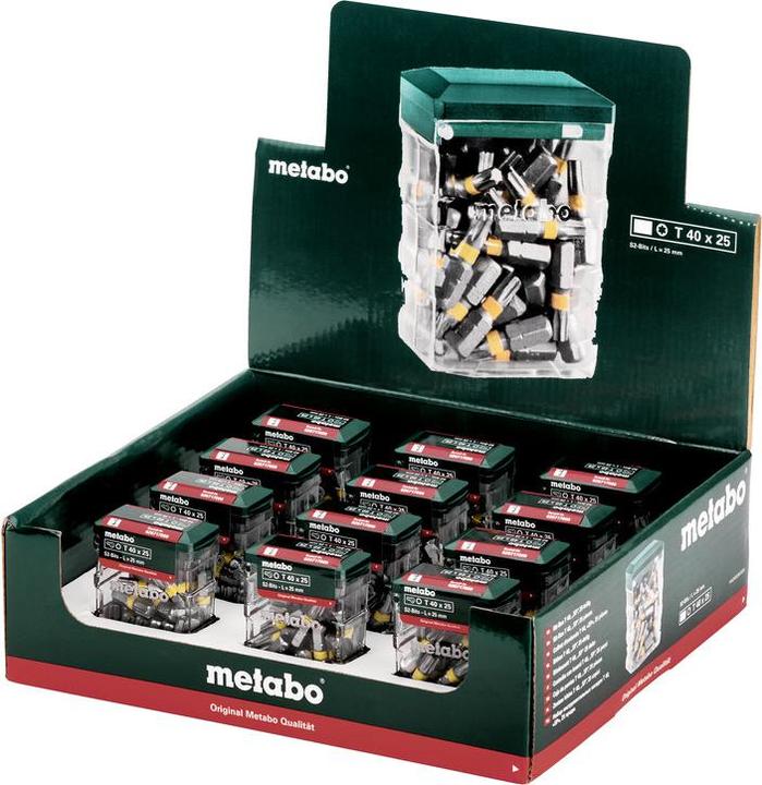 Actual product image Metabo Bit box (Hexagon socket TX M40)
