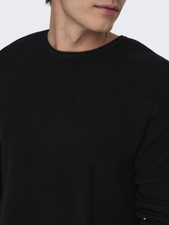 Immagine prodotto Only & Sons Maglia pullover con scollo rotondo dalla vestibilità regolare (L)