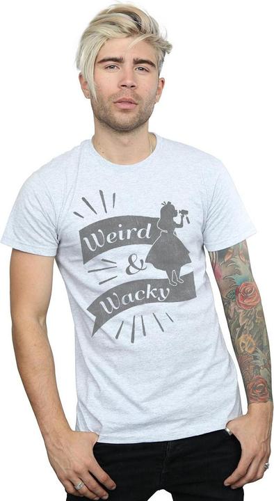 Produktbild Disney Alice im Wunderland TShirt Seltsam und Verrückt (XL)