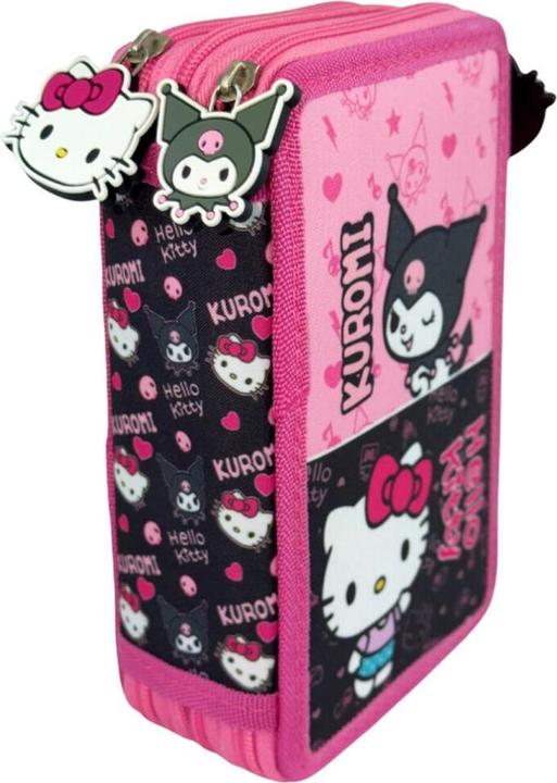 Produktbild Manenti Hello Kitty & Kuromi triple pencil case
