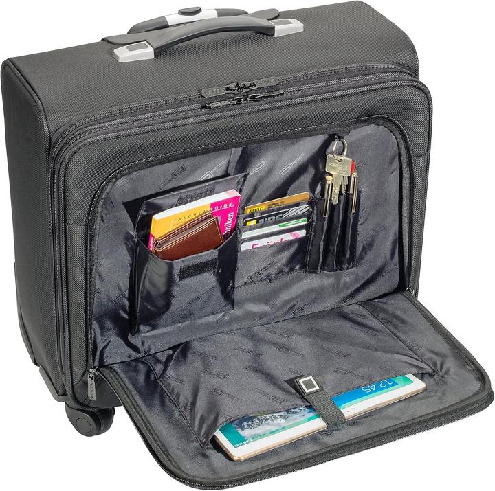 Immagine prodotto Pedea Trolley business "Premium", nero (per notebook fino a 43,9 cm (17,3)).