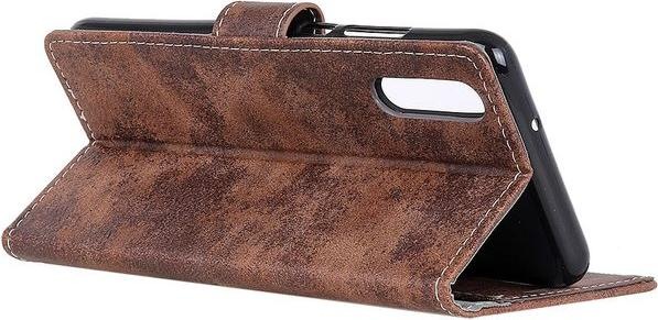 Actual product image MU Style Vintage Leather Bookcover Series (LG Velvet)