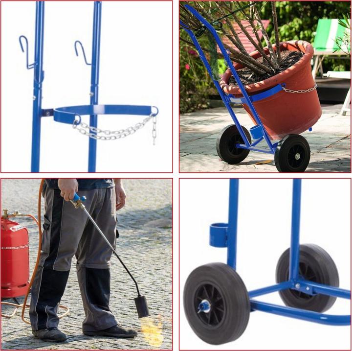 Produktbild Toolland Sackkarre Für Gasflaschen (100 kg)