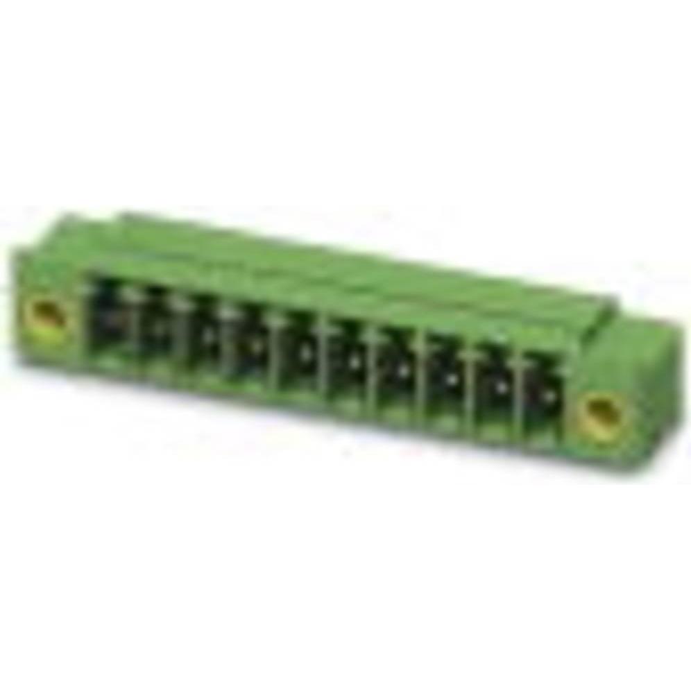 Phoenix Contact MC Header Pitch: 3.81 mm 8 way, Cavo + Spina elettrica, Verde