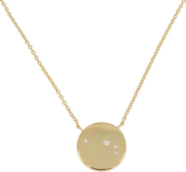 Produktbild Sif Jakobs Collier Zodiaco Widder vergoldet (925 Sterling Silber, 48 cm)