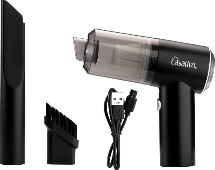 Produktbild Casativo Kompakter Akku-Handstaubsauger mit LED-Leuchte