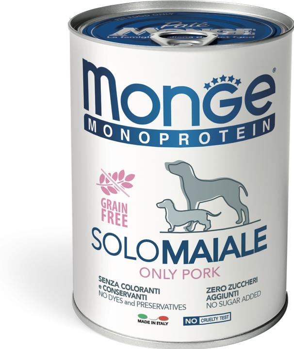 Actual product image Monge Monoprotein Solo (Adult, 1 pcs., 400 g)
