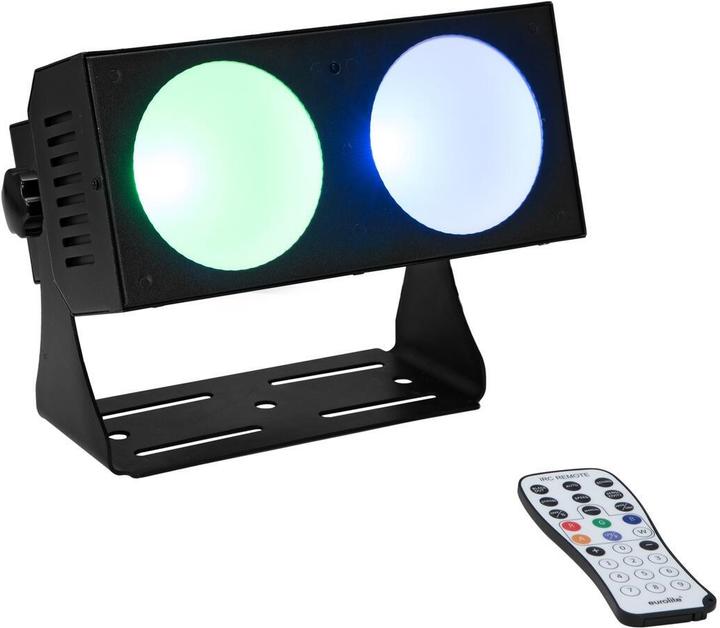 Actual product image Eurolite Set 2x LED CBB-2 COB RGB Bar + Case (30 W, LED)