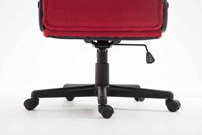 Actual product image CLP Office chair XL Sparta fabric, red (45 - 54 cm)