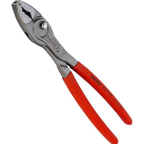 Thumbnail - Knipex, Zange, TwinGrip Frontgreifzange 82 01 250 (rot, Länge 250mm) (250 mm)