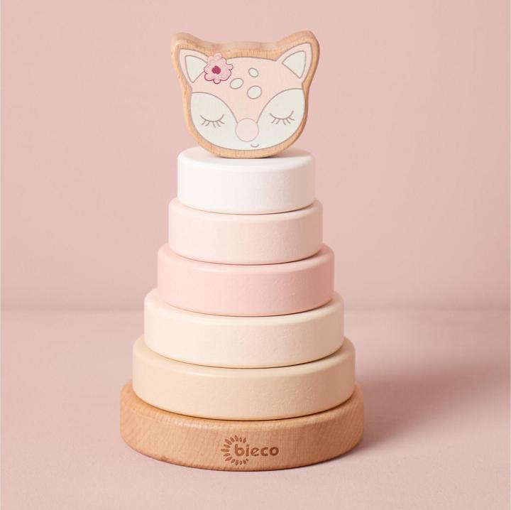 Actual product image Bieco Stacking tower deer Ella