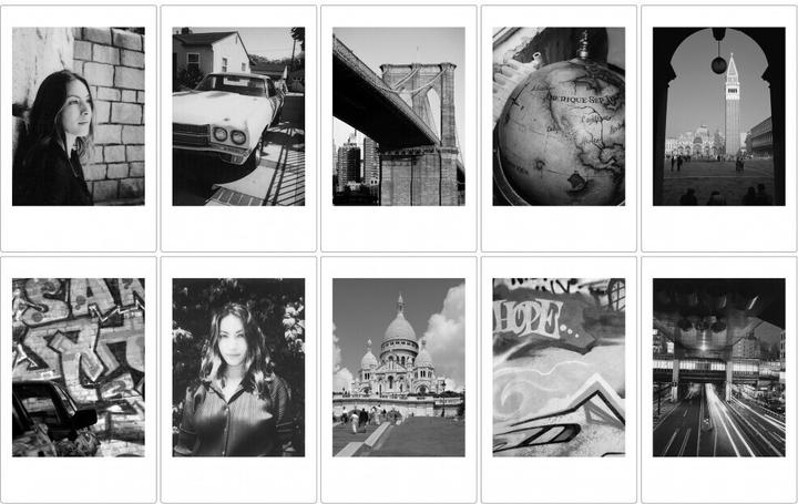 Produktbild Fujifilm Instax Mini Film Monochrome (Instax Mini)