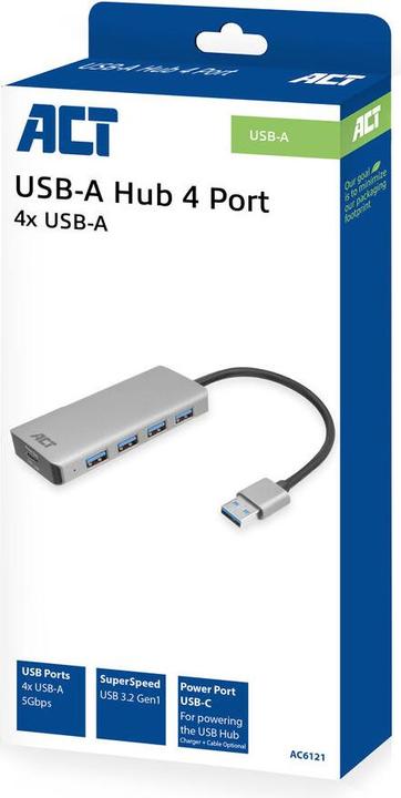Image du produit ACT AC6121 (USB-A, 5 ports)