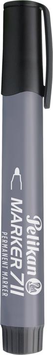 Produktbild Pelikan 711 Permanent-Marker (e) (Schwarz, Grau, 2 mm, 10 x)
