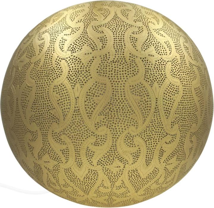 Produktbild Sweet Mint Bodenlampe Rangi Filigree XL 40cm goldfarben Handwerk (E27)