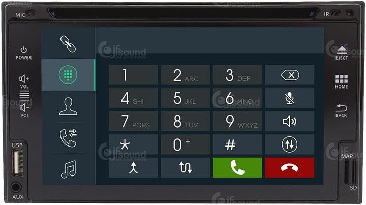 Actual product image JFSound Android GPS Bluetooth WiFi USB DAB+ Touchscreen CarPlay Android Auto DVD Head Unit (Android car, Apple Carplay)
