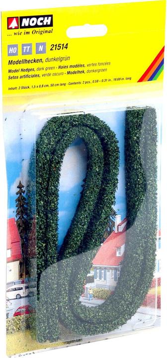 Produktbild Noch Hecke 15 mm 21514 Dunkel-Grün