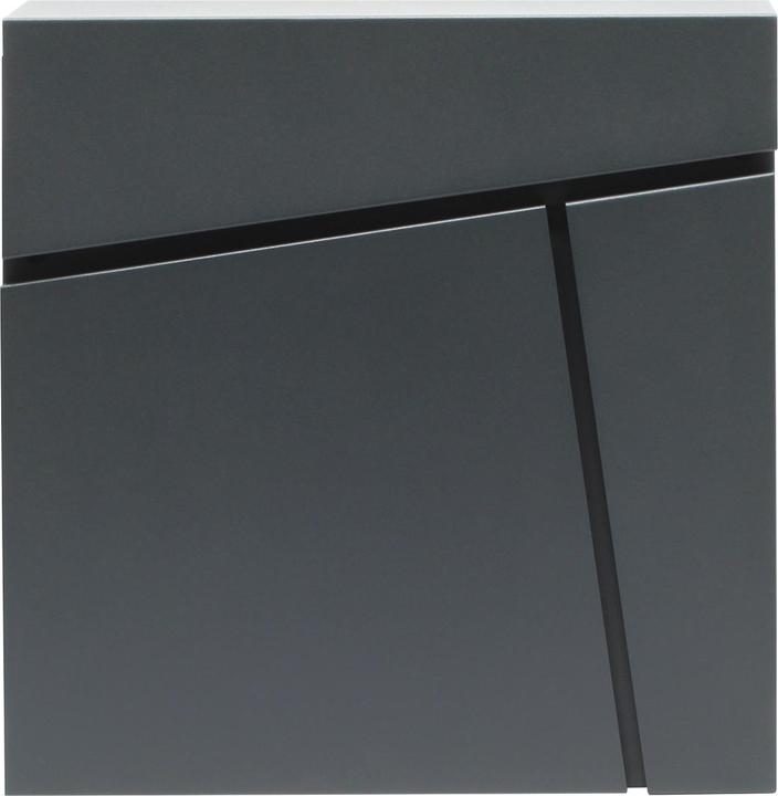 Immagine prodotto Wiltec Cassetta delle lettere V23 antracite 370x105x370mm serratura giornale verniciata a polvere