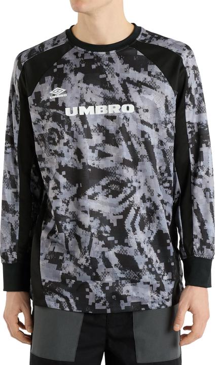 Actual product image Umbro Mens Printed Long-Sleeved Jersey (L)