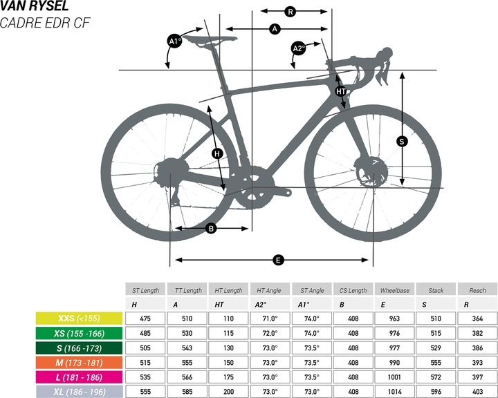 Image du produit Van rysel EDR CF DISC 105 (48 cm)