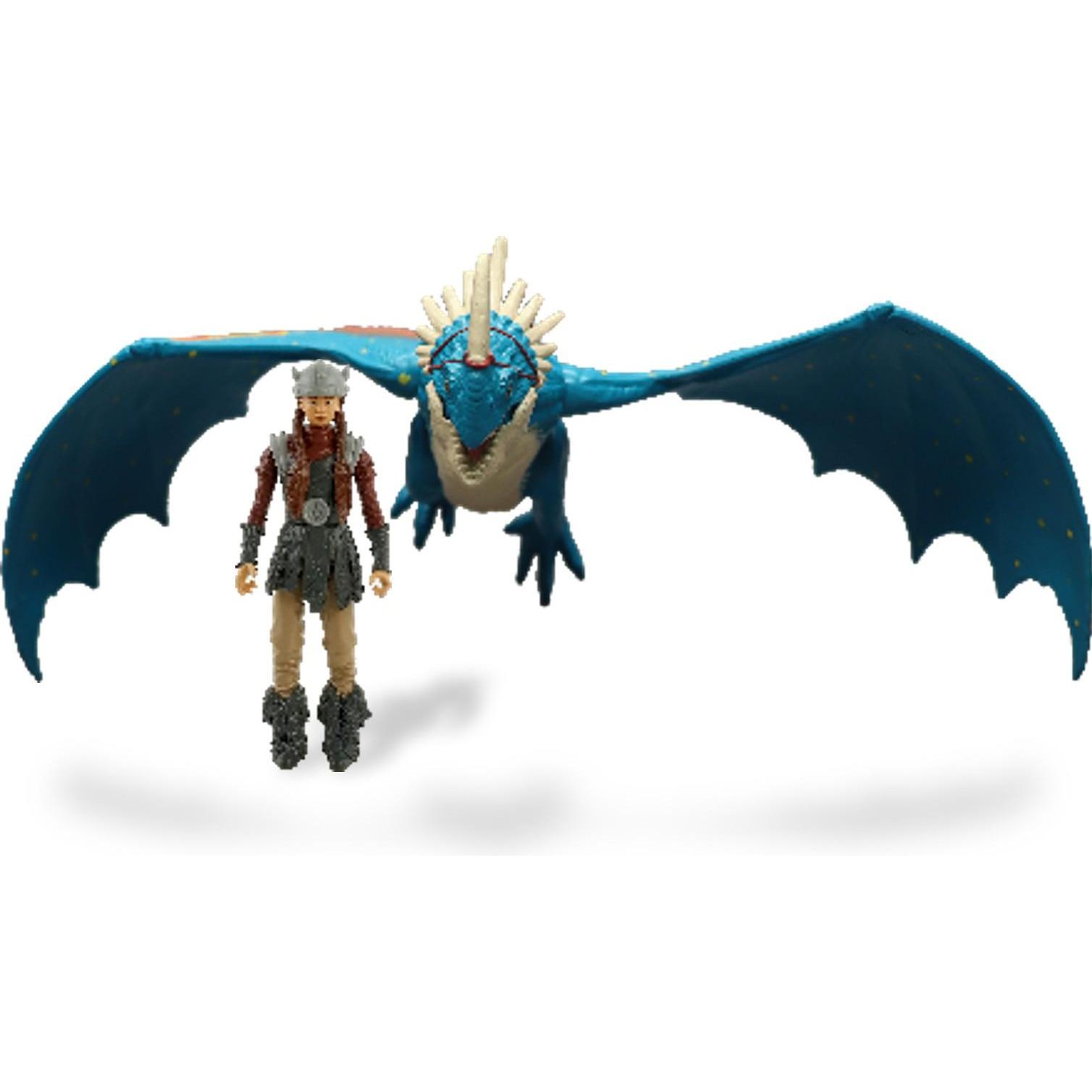 DRAGONS SpinMaster - Viking & Dragon - Storm Arrow & Astrid