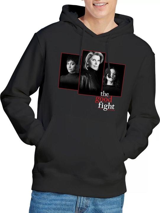 Immagine prodotto The Good Fight Felpa con Cappuccio Cast Uomo (M)