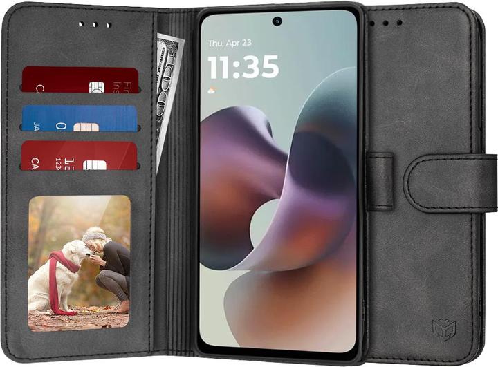 Actual product image Techsuit - Diary Book - Motorola Moto G56 - Black (Motorola Moto G56)