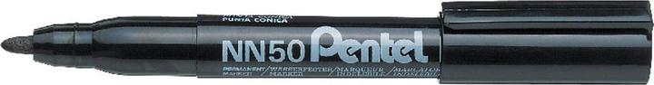 Pentel Permanent Marker Green-Label NN50 (Schwarz, 2 mm, 12 x)