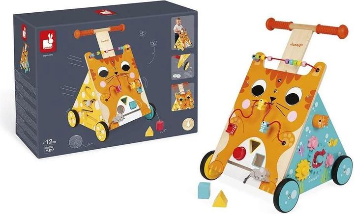 Image du produit Janod Chariot multi-activités Cat