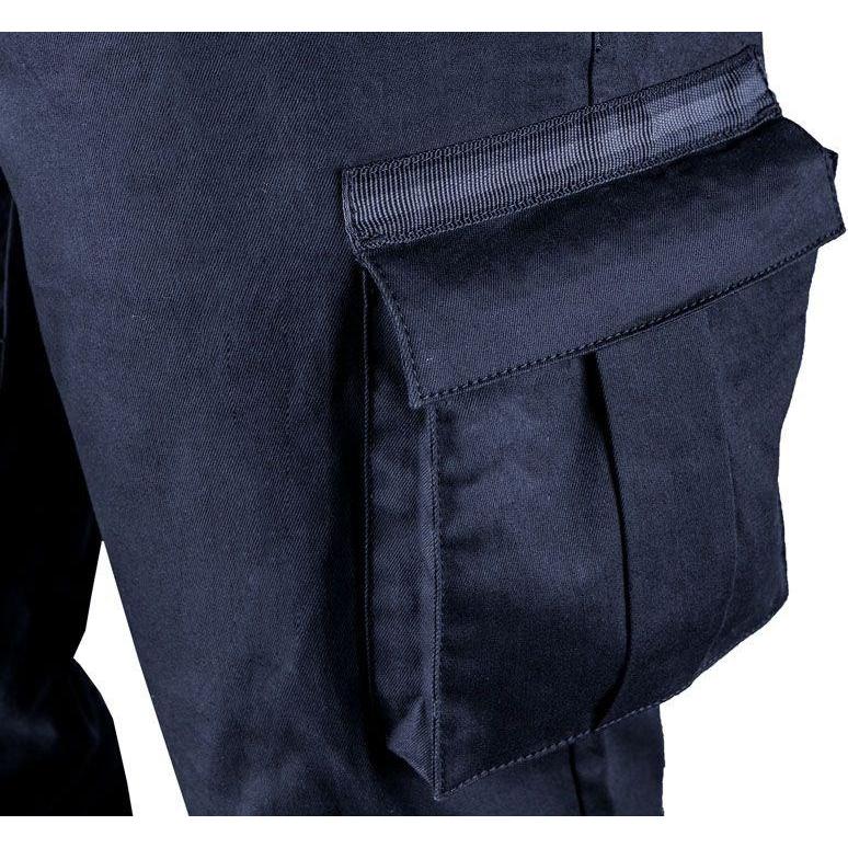 Neo, Arbeitshose, Marineblaue Arbeitsträgerhose Grösse L (L)