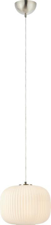 Produktbild Markslöjd SOBER Pendant 1L White/Satin Nickel (E27)