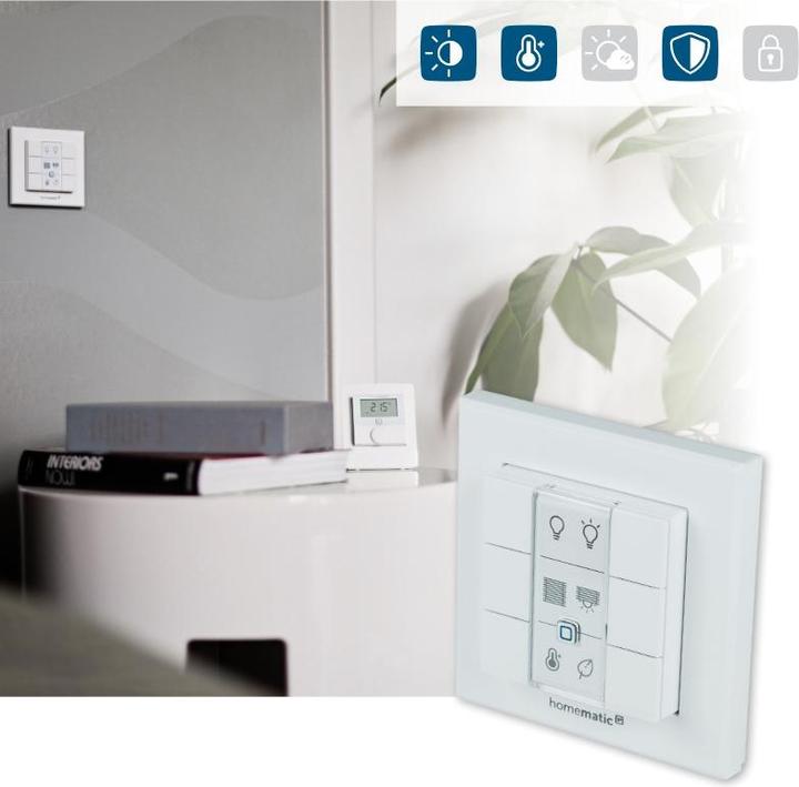 Immagine prodotto Homematic IP Interruttore a parete - 6 volte