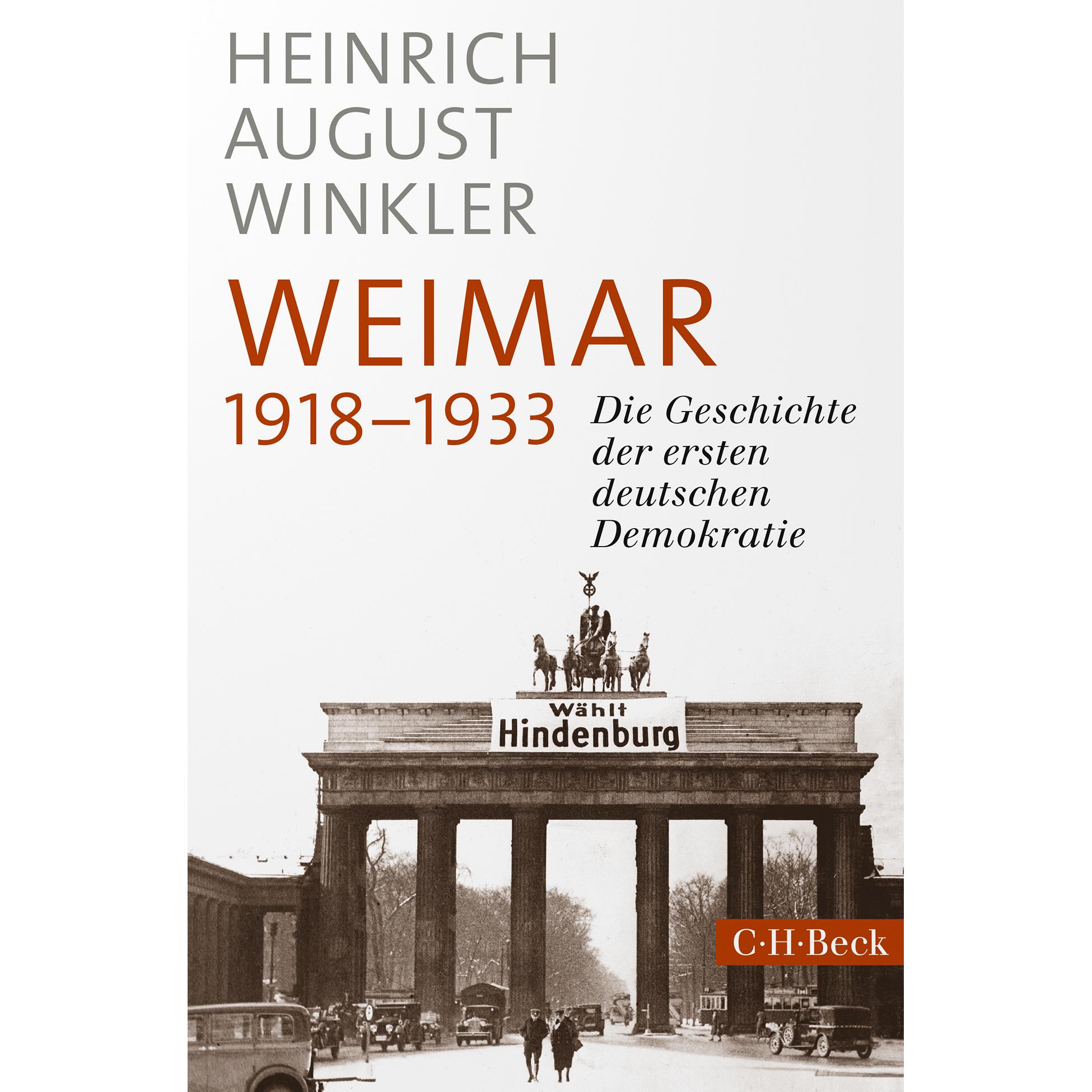 Weimar 1918-1933, Sachbücher von Heinrich August Winkler