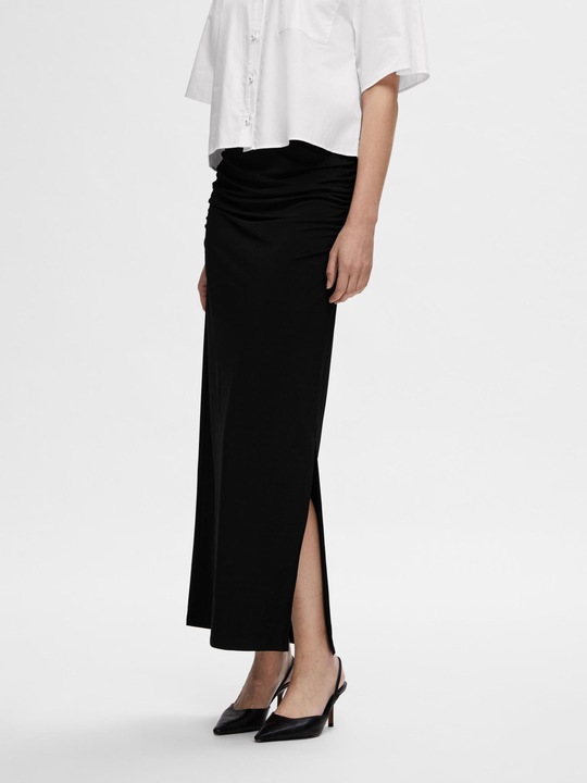 Actual product image Selected Femme Ruffled maxi skirt (L)