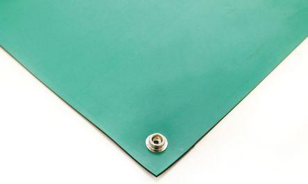 Produktbild RS PRO Green Conductive Rubber Mat 1.2x0.6mx2mm (Statikschutz)